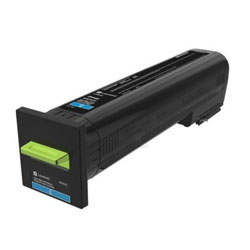 Toner cartridge cyan 22000 pages for LEXMARK CX 825