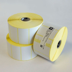 12 rolls d'etiquettes couché premium thermique, 51X25mm 2580eti/rolls for ZEBRA GK 420D