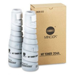 Kit de 2 toners noir 204B pour KONICA MINOLTA EP 3010