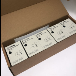Pack de 5 encres Priport noires 5x500 ml réf 817222 / 893787 pour RICOH DX 2430