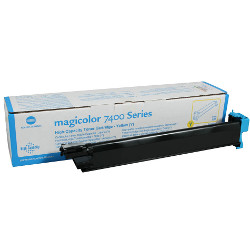 Yellow toner 12000 pages for MINOLTA Magicolor 7450