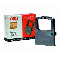 Black nylon ribbon  for OKI ML 182