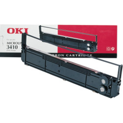 Black nylon ribbon 10Mio for OKI ML 3410
