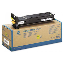 Toner cartridge yellow 6000 pages for MINOLTA Magicolor 5650
