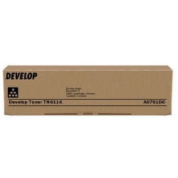 Black toner cartridge 45000 pages TN611K for DEVELOP inéo +550