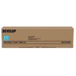 Cartouche toner cyan 27000 pages TN611C pour DEVELOP inéo +451