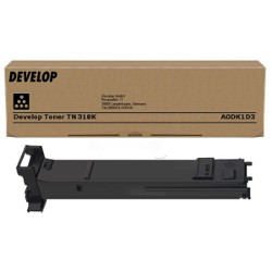 Black toner cartridge 8000 pages TN318K for DEVELOP inéo +20