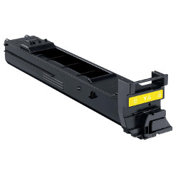 Toner cartridge yellow HC 8000 pages for KONICA Magicolor 4690