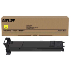 Toner cartridge yellow 8000 pages TN318Y for DEVELOP inéo +20