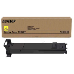 Cartouche toner jaune 8000 pages TN318Y pour DEVELOP inéo +20