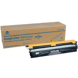 Toner cartridge yellow 2500 pages for KONICA MINOLTA Magicolor 1600 W