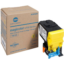 Cartouche toner jaune 6000 pages TNP18 pour KONICA MINOLTA Magicolor 4750