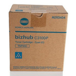 Toner cartridge cyan 6000 pages TNP50C for KONICA MINOLTA Bizhub C 3100