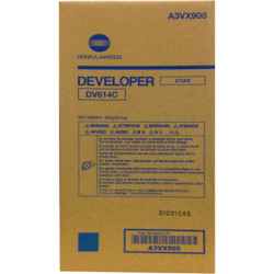 Developpeur cyan DV614C for KONICA MINOLTA Accurioprint C3070L