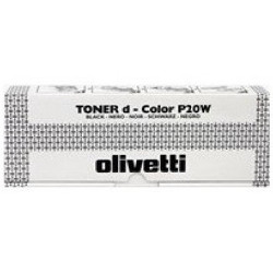 Black toner cartridge 6000 pages for OLIVETTI d Color P20W