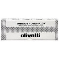 Cartouche toner noir 6000 pages pour OLIVETTI d Color P20W