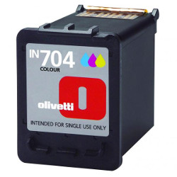Cartridge IN704 d'ink 3 coul HC 18ml for OLIVETTI Linea Office