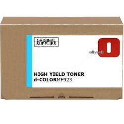 Toner cartridge cyan HC 4000 pages for OLIVETTI d Color MF923
