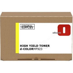 Toner cartridge yellow HC 4000 pages for OLIVETTI d Color MF923