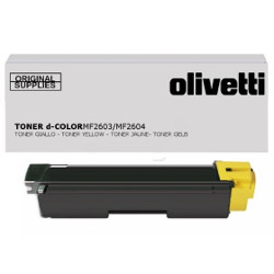 Cartouche toner jaune 5000 pages pour OLIVETTI d Color MF2603