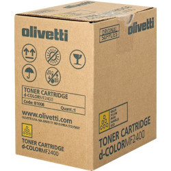 Cartouche toner jaune 6000 pages pour OLIVETTI d Color MF2400