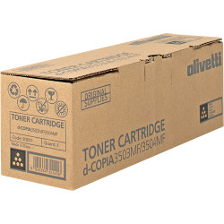 Black toner cartridge 7200 pages for OLIVETTI d COPIA 3504