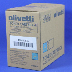 Cartouche toner cyan 10.000 pages pour OLIVETTI d Color MF3800