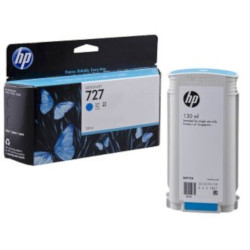 Cartouche N°727 d'encre cyan 130ml pour HP Designjet T 1530