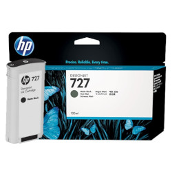 Cartouche N°727 d'encre noir mat 130ml pour HP Designjet T 1500