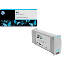 Ink N°771 cyan clair 775ml for HP Designjet Z 6200