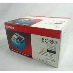 Ensemble print head & refill black & Optimiseur for CANON BJC 8500