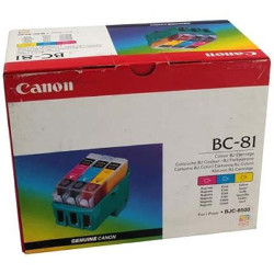 Print head & 3 color refills for CANON BJC 8500