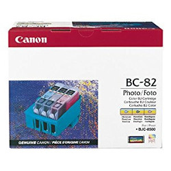 Tête Photo & 3 recharges couleur Photo pour CANON BJC 8500