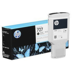 Cartridge N°727 d'ink black matt 300ml for HP Designjet T 1500
