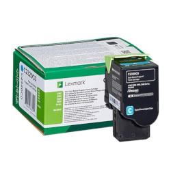 Toner cartridge cyan 1000 pages for LEXMARK C 2325
