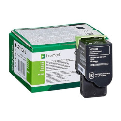 Cartouche toner noir 1000 pages pour LEXMARK C 2425