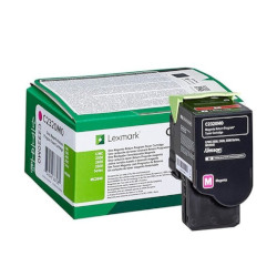 Cartouche toner magenta 1000 pages pour LEXMARK C 2425