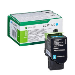 Cartouche toner cyan 2300 pages pour LEXMARK C 2425