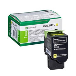 Cartouche toner jaune 2300 pages pour LEXMARK C 2535