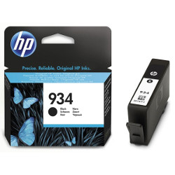 Cartridge N°934 inkjet black 400 pages for HP Officejet Pro 6239