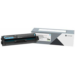 Cartouche toner cyan 1500 pages pour LEXMARK CS 3324