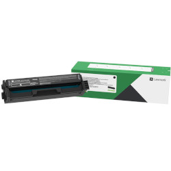 Black toner cartridge 1500 pages for LEXMARK C 3226