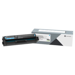 Cartouche toner cyan 3000 pages pour LEXMARK CS 3226