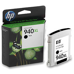 Cartridge N°940XL inkjet black 69ml 2200 pages for HP Officejet Pro 8500