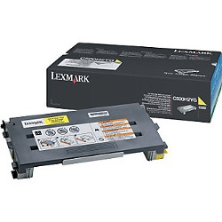 Cartouche toner jaune 3000 pages pour LEXMARK X 500