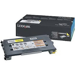 Cartouche toner jaune 1500 pages  pour LEXMARK C 500