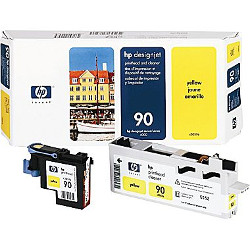 Tête N°90 d'impression jaune pour HP Designjet 4020