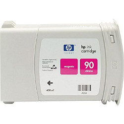 Cartouche N°90 encre magenta HC 400ml pour HP Designjet 4500