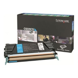 Toner cyan LRP C52X 3000 pages pour IBM-LEXMARK C 524