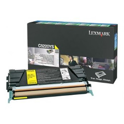 Toner jaune LRP C52X 3000 pages pour IBM-LEXMARK C 524